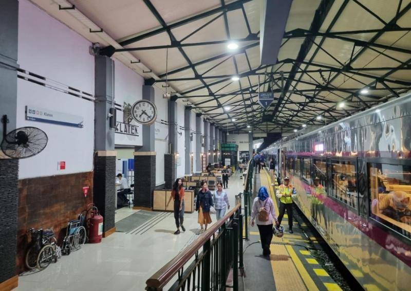 Stasiun Klaten.(Ist)