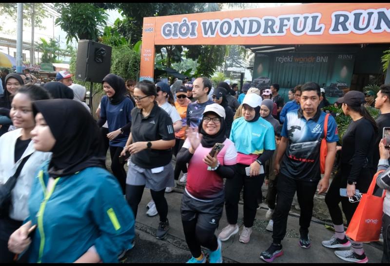 Pelari ajang Wonder ful.run di CFD