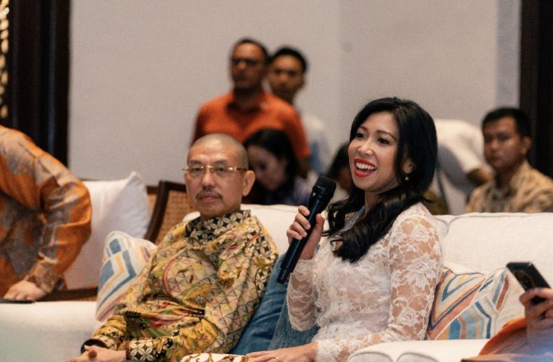 Dirut InJourney saat paparan