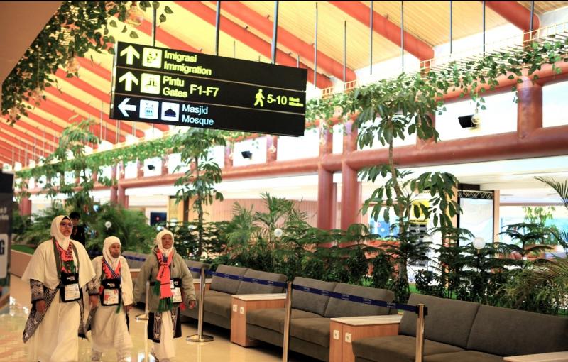 Terminal 2F Bandara Soetta untuk jamaah Haji