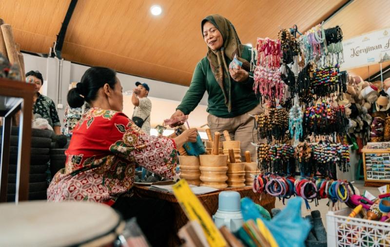 UMKM di kawasan Botobudur