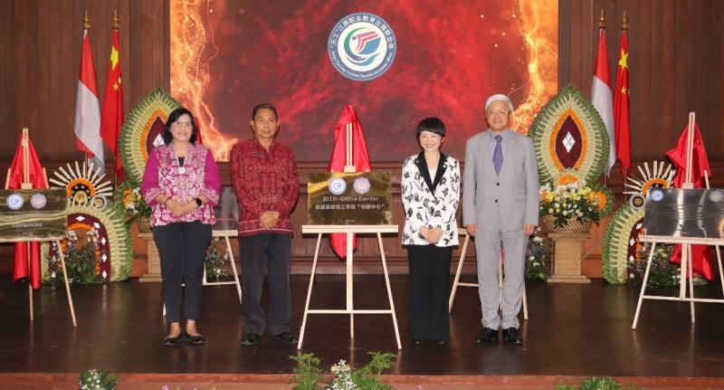 Peresmian China Center di Poltekpar Bali