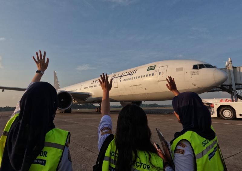 Pelepasan angkutan haji