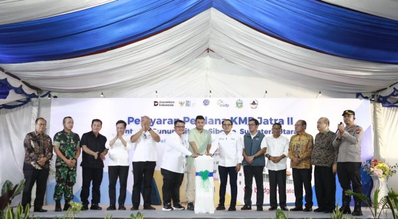 Peresmian rute baru ASDP Nias-Sibolga
