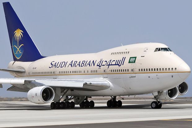 Pesawat Saudia Airlines (dok/ilustrasi)