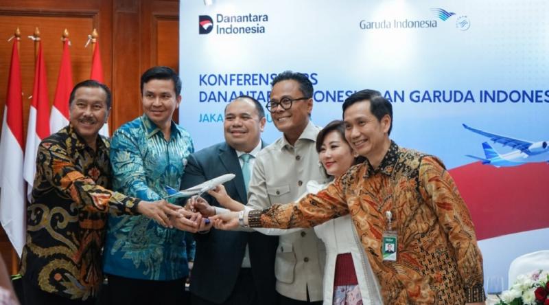 Pengesahan kerja sama Danantara dan Garuda Indonesia