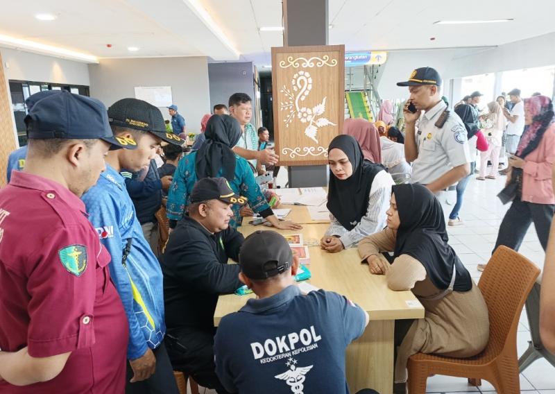 Penumpang KMP Tunu Pratama Jaya di Posko Terpadu