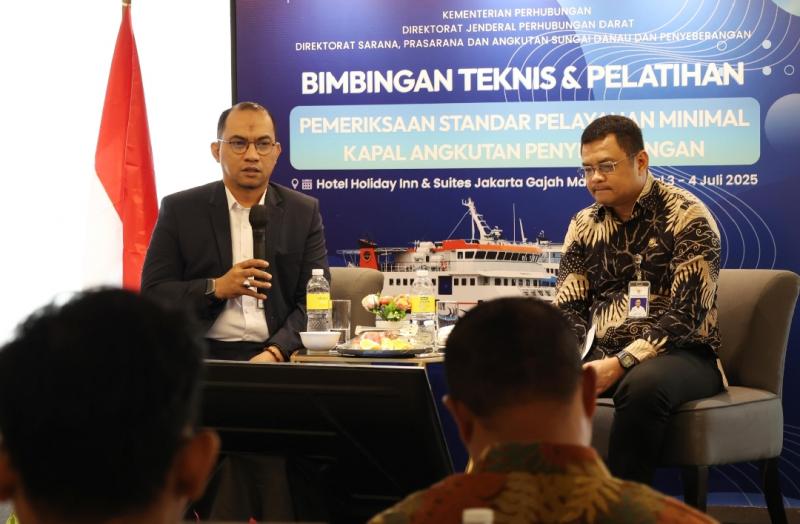 Pembicara dalam Bimtek Hubdat