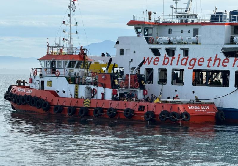 Layanan di pelabuhan penyeberangan di Bengkulu