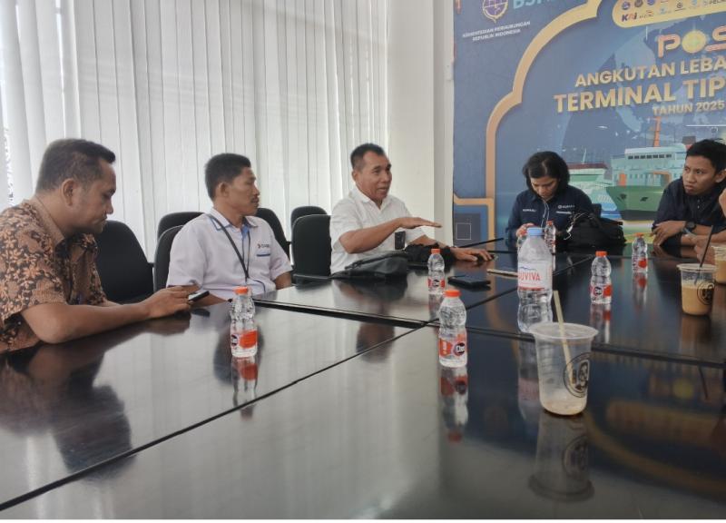 Manajemen Perun DAMRI cabang Medan paparkan kinerja di Teeminal Amplas