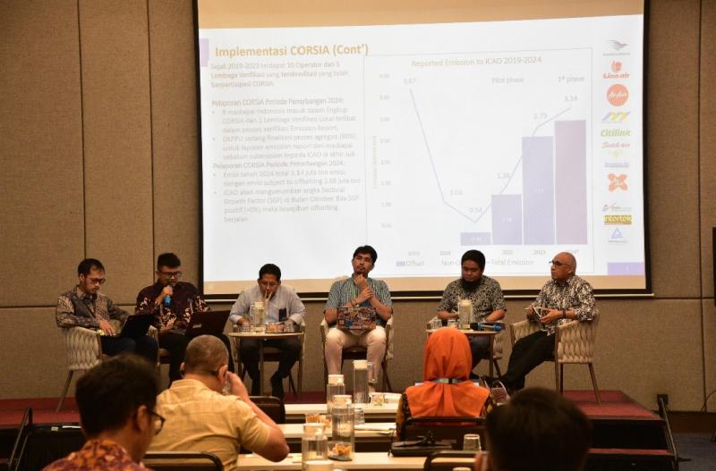 Monitoring GRK pada transportasi udara