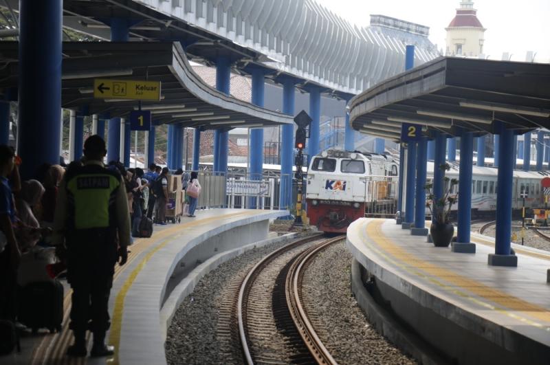 KA Pangrango beroperasi melayani penumpang dari Bogor Paledang ke Sukabumi. (Ist)