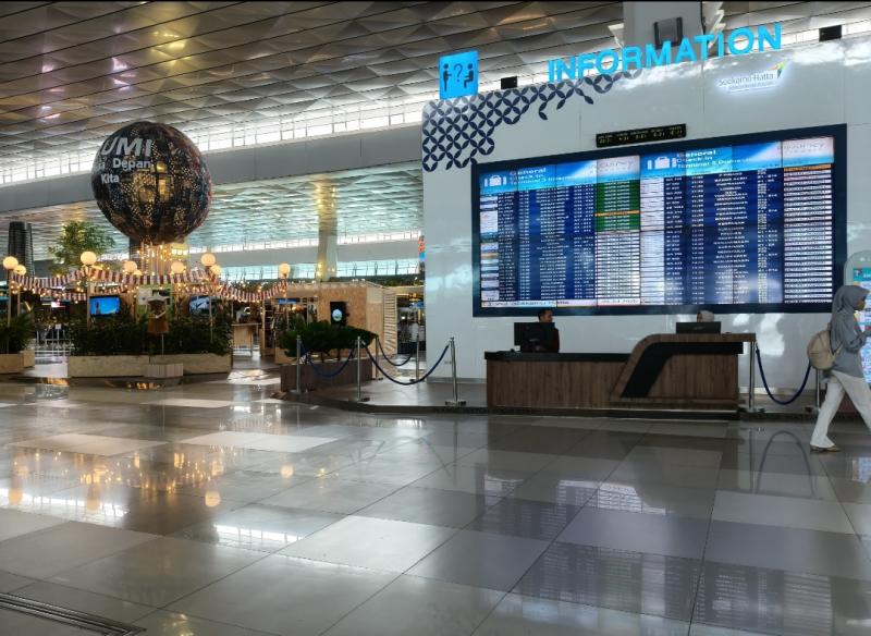 Suasana di Bandara Soekarno-Hatta 