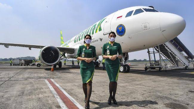 Pesawat Citilink di Terminal 1B Bandara Soekarno-Hatta (dok)