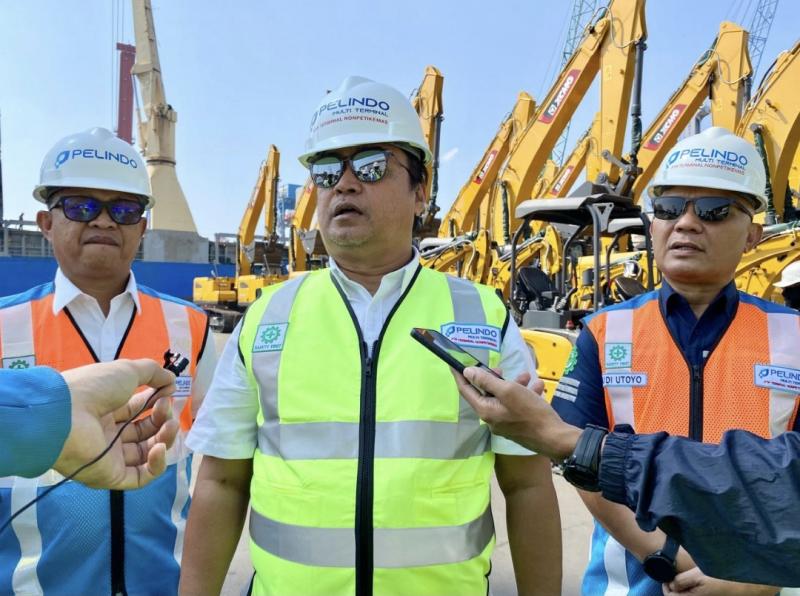 Dirut PTP Nonpetikemas di Pelabuhan Tanjung Priok