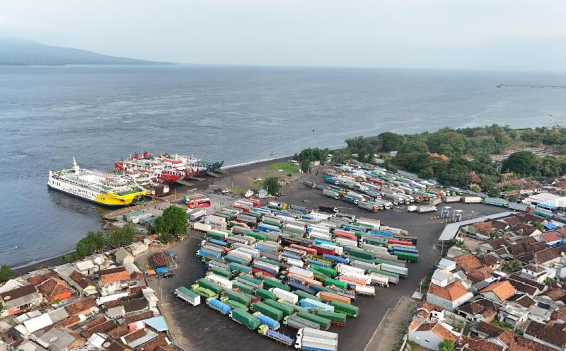 Layanan di pelabuhan penyeberangan