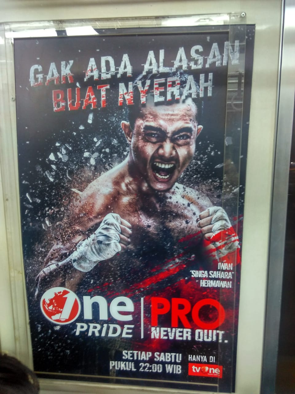 Model iklan surya best sale pro never quit
