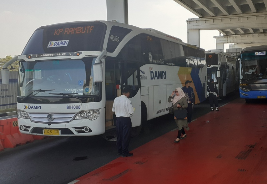 Bus DAMRI Bandara Soetta Beroperasi Lagi